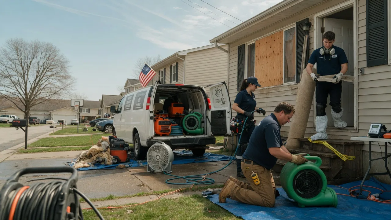 Water Damage Restoration in Troy Mills, IA near me